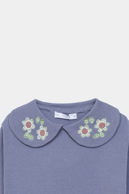 Peter Pan Collared Sweater - Cougar Clothing