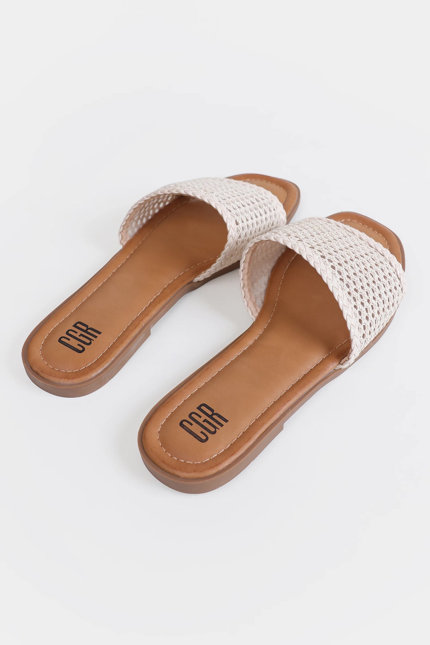 Braided Mesh Slide - Cougar Clothing