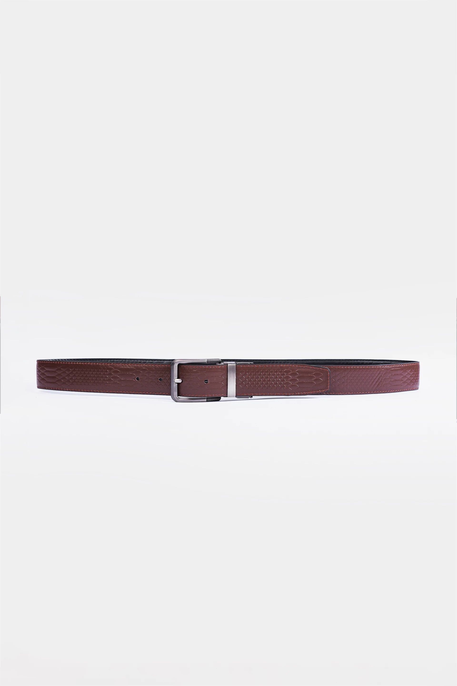 Textured Reversible Belt - Cougar Clothing