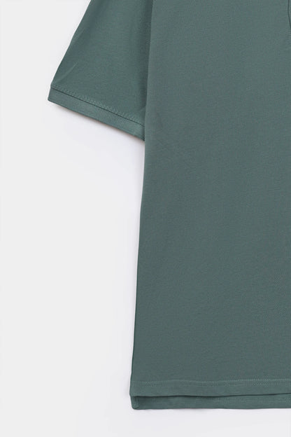 Relaxed Pique Polo - Cougar Clothing