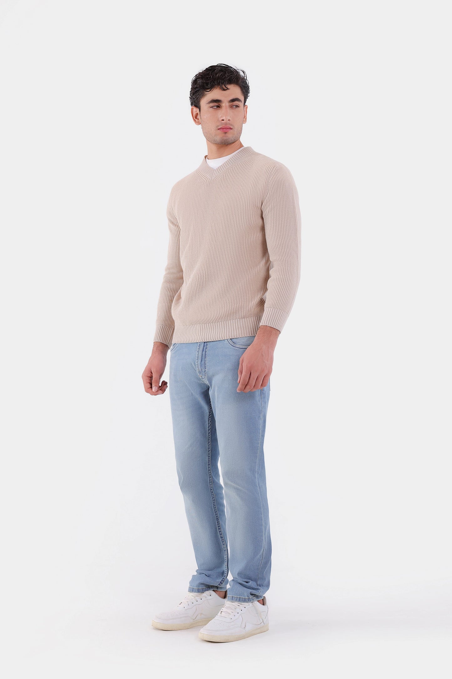 V-Neck Sweater - Cougar Clothing