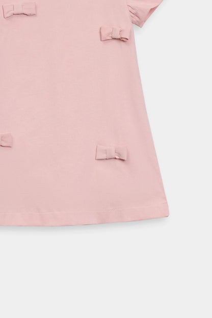 Bow-Detailed Top - Cougar Clothing