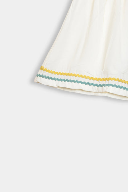 Lace Trimmed Skirt - Cougar Clothing