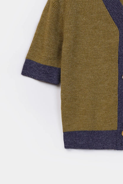 Contrast Trimmed Cardigan - Cougar Clothing