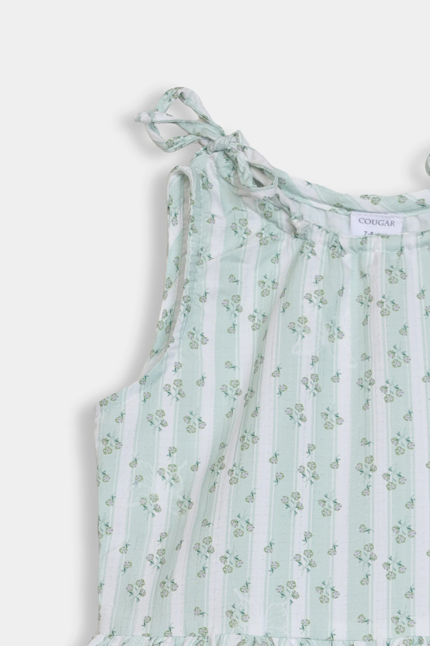 Printed Peplum Top - Cougar Clothing