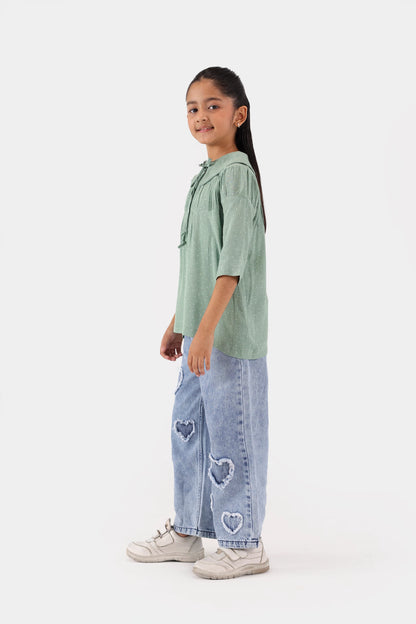 Polka Dot Top - Cougar Clothing