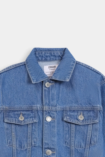 Denim Trucker Jacket - Cougar Clothing