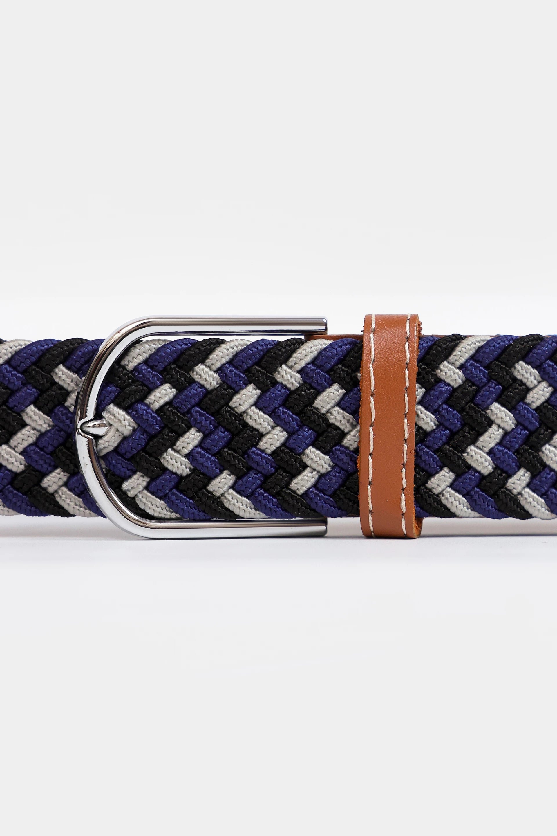 Two-Tone Braided Belt - Cougar Clothing