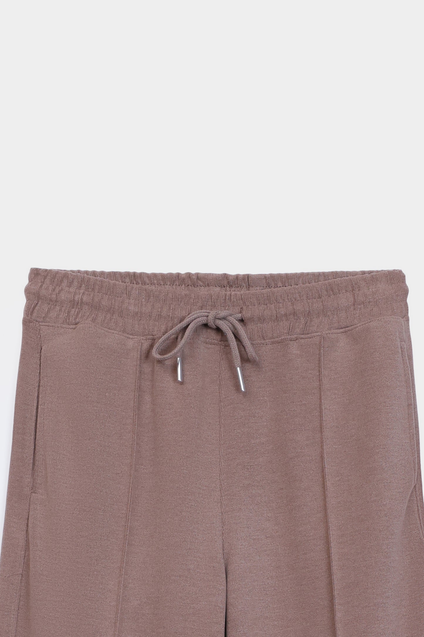 Flat Back Rib Knit Trousers - Cougar Clothing