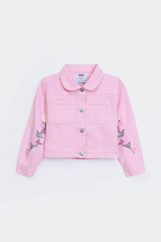Floral Embroidered Jacket - Cougar Clothing