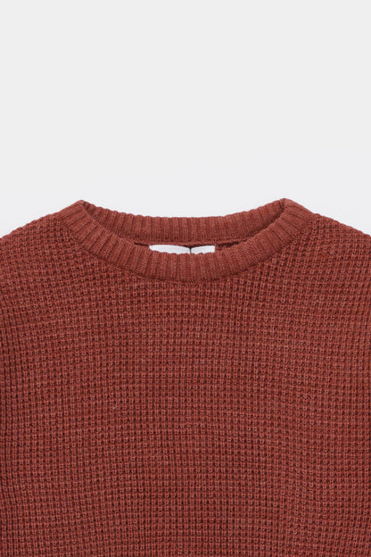 Textured Knit Sweater - Cougar Clothing