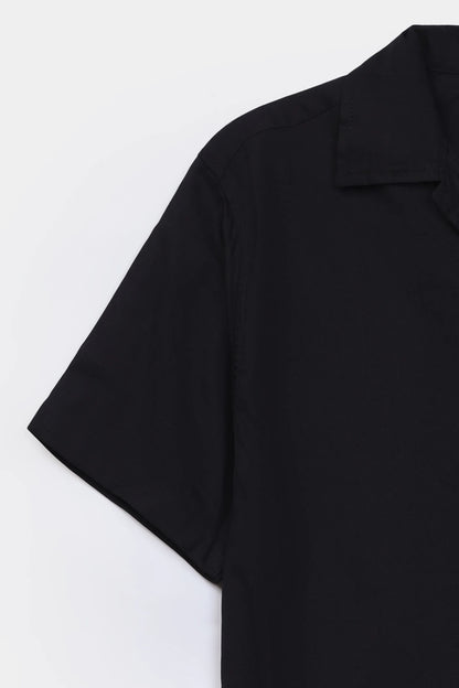 Cotton Dobby Embroidered Shirt - Cougar Clothing