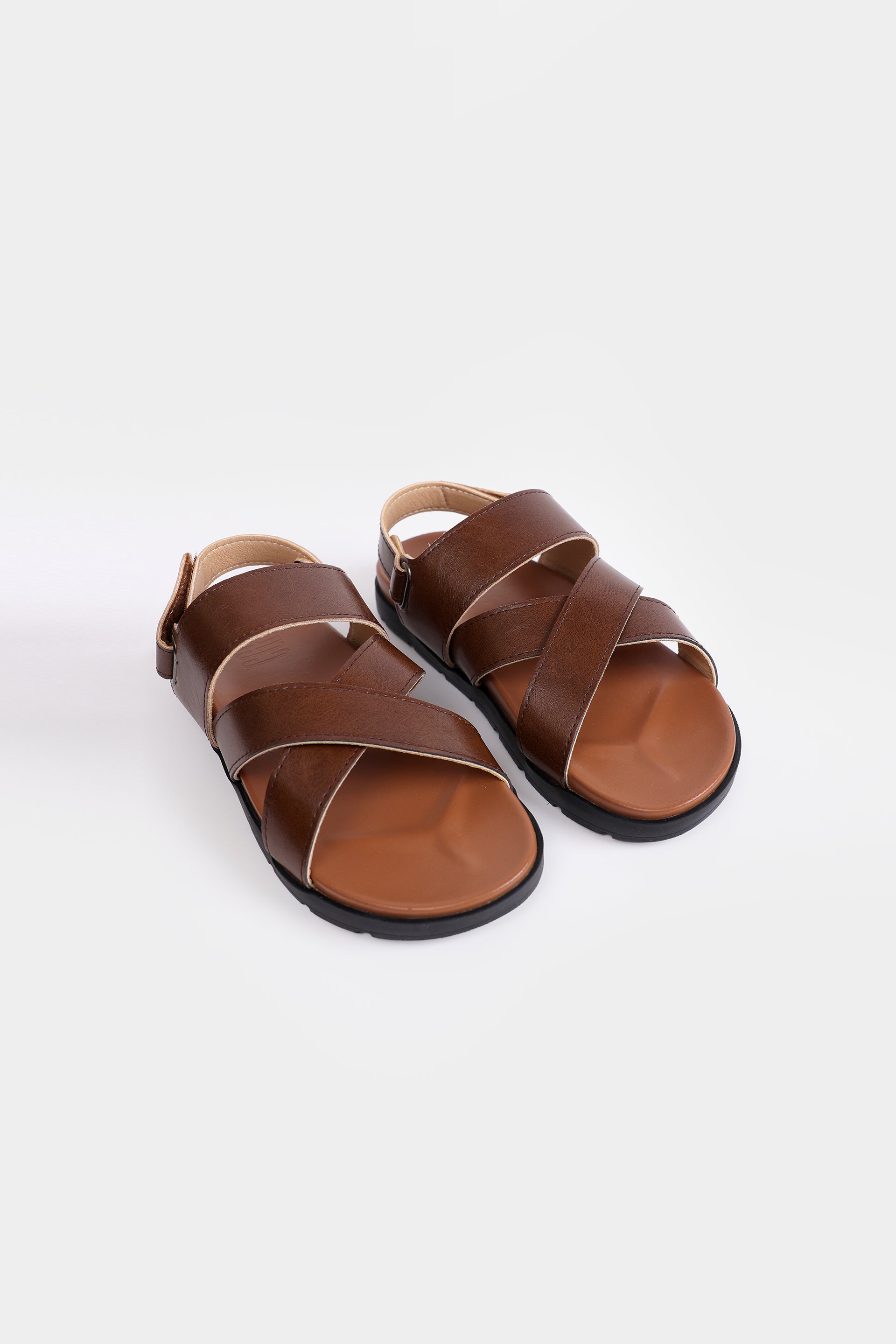 Faux Leather Sandals - Cougar Clothing