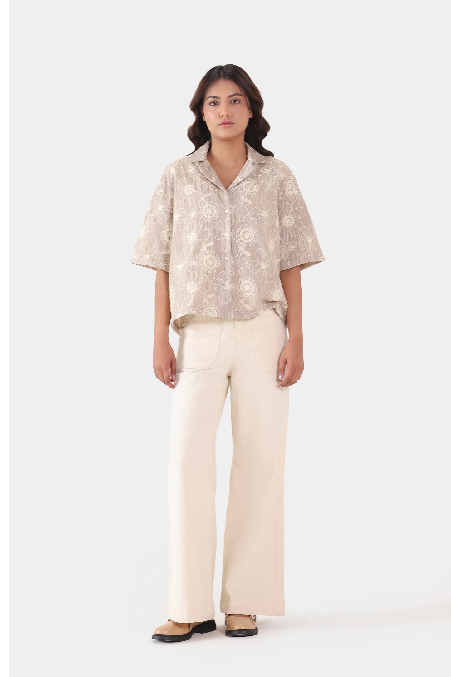 Dori-Embroidered Shirt - Cougar Clothing