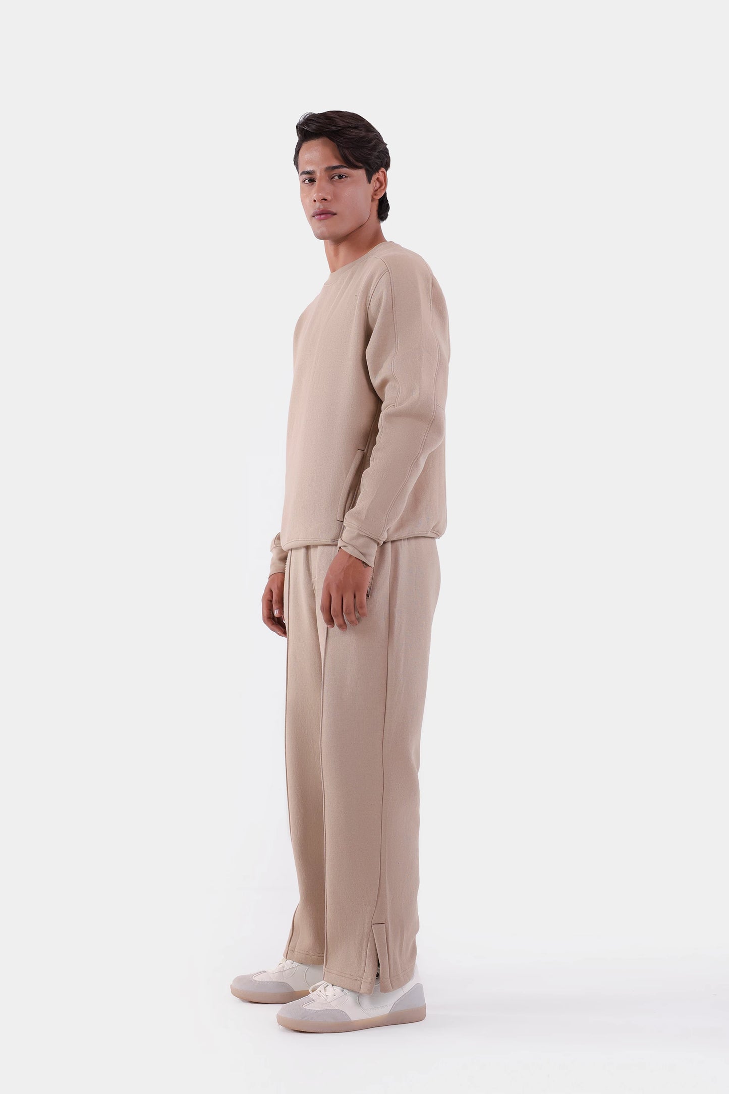 Pleated Trousers With Zipper Pockets - Cougar Clothing