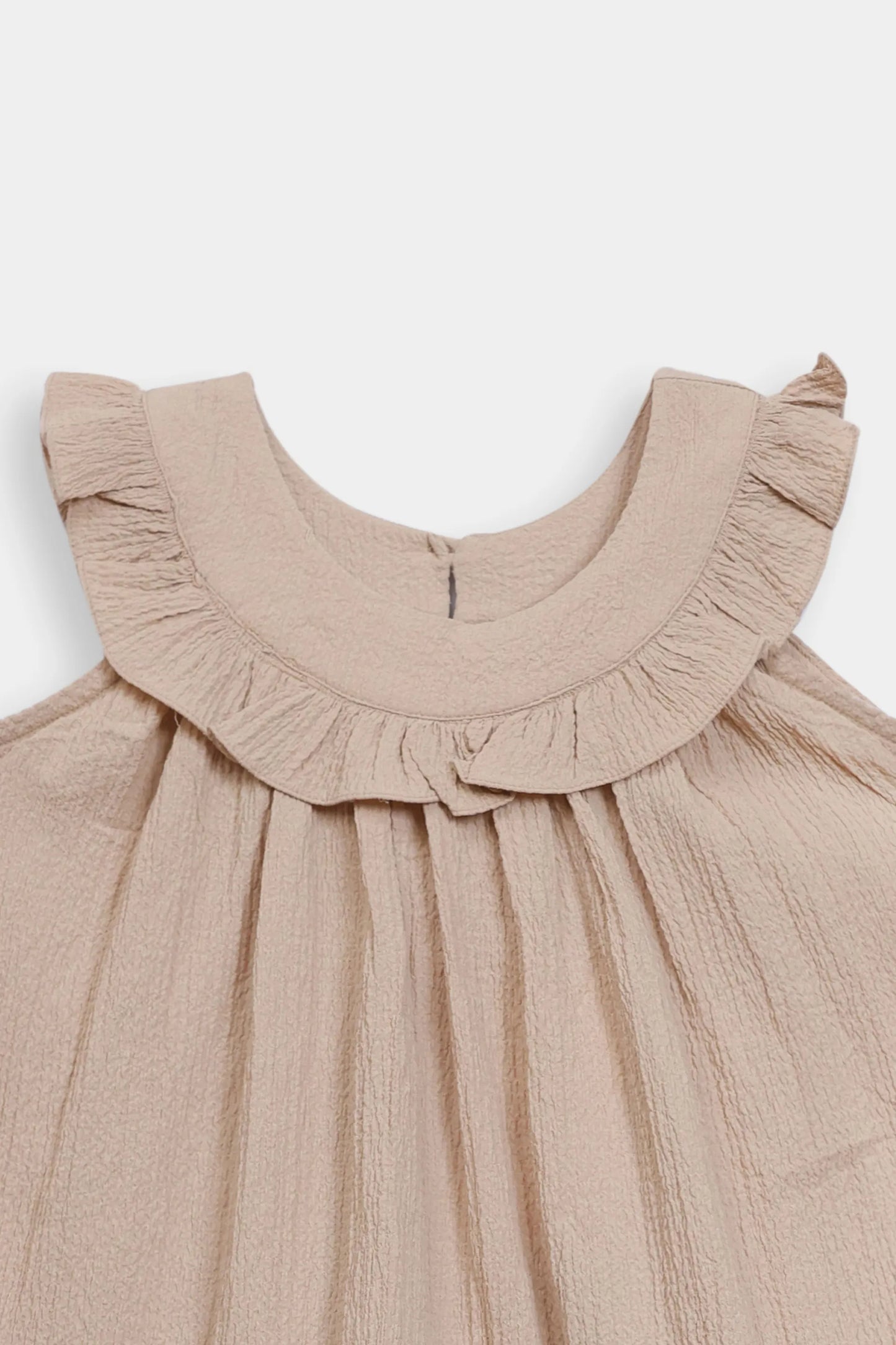 Crushed Cotton Viscose Top - Cougar Clothing