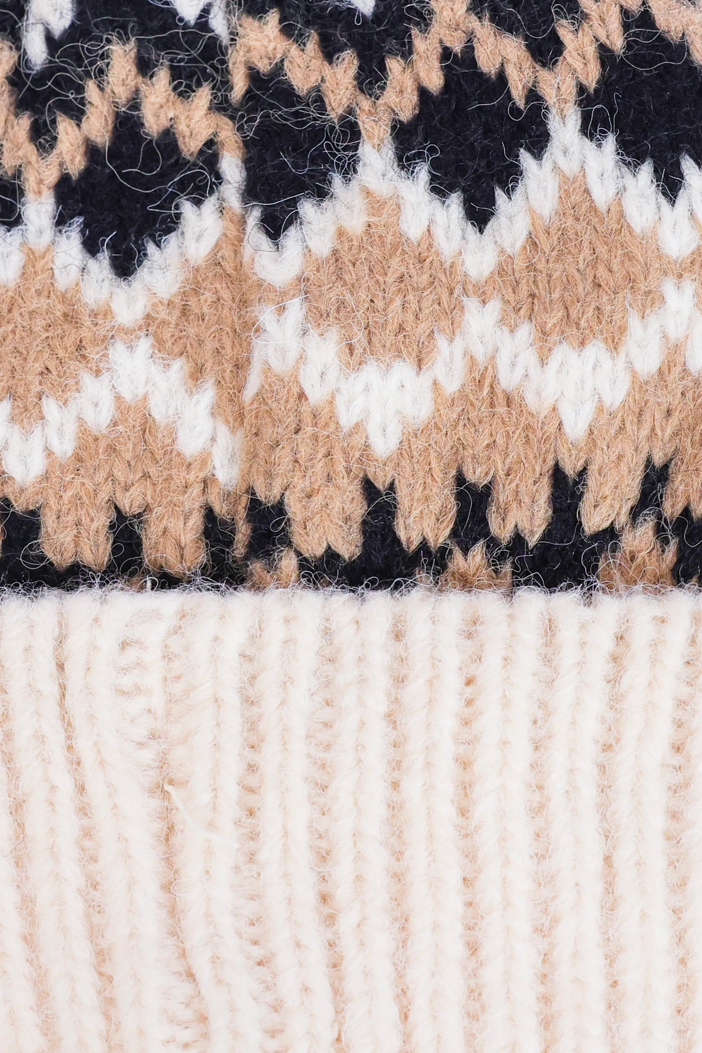 Jacquard Knit Beanie - Cougar Clothing