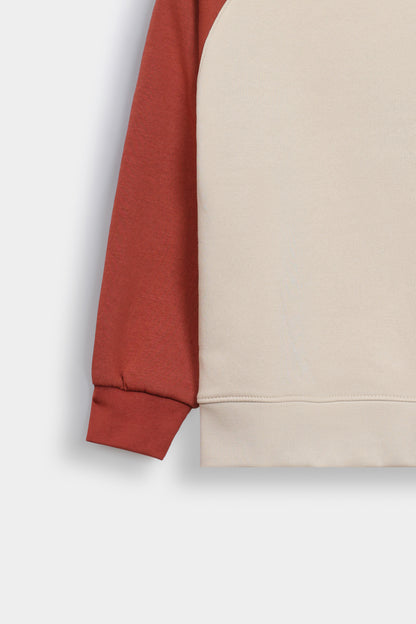 Contrast Raglan Sweatshirt - Cougar Clothing