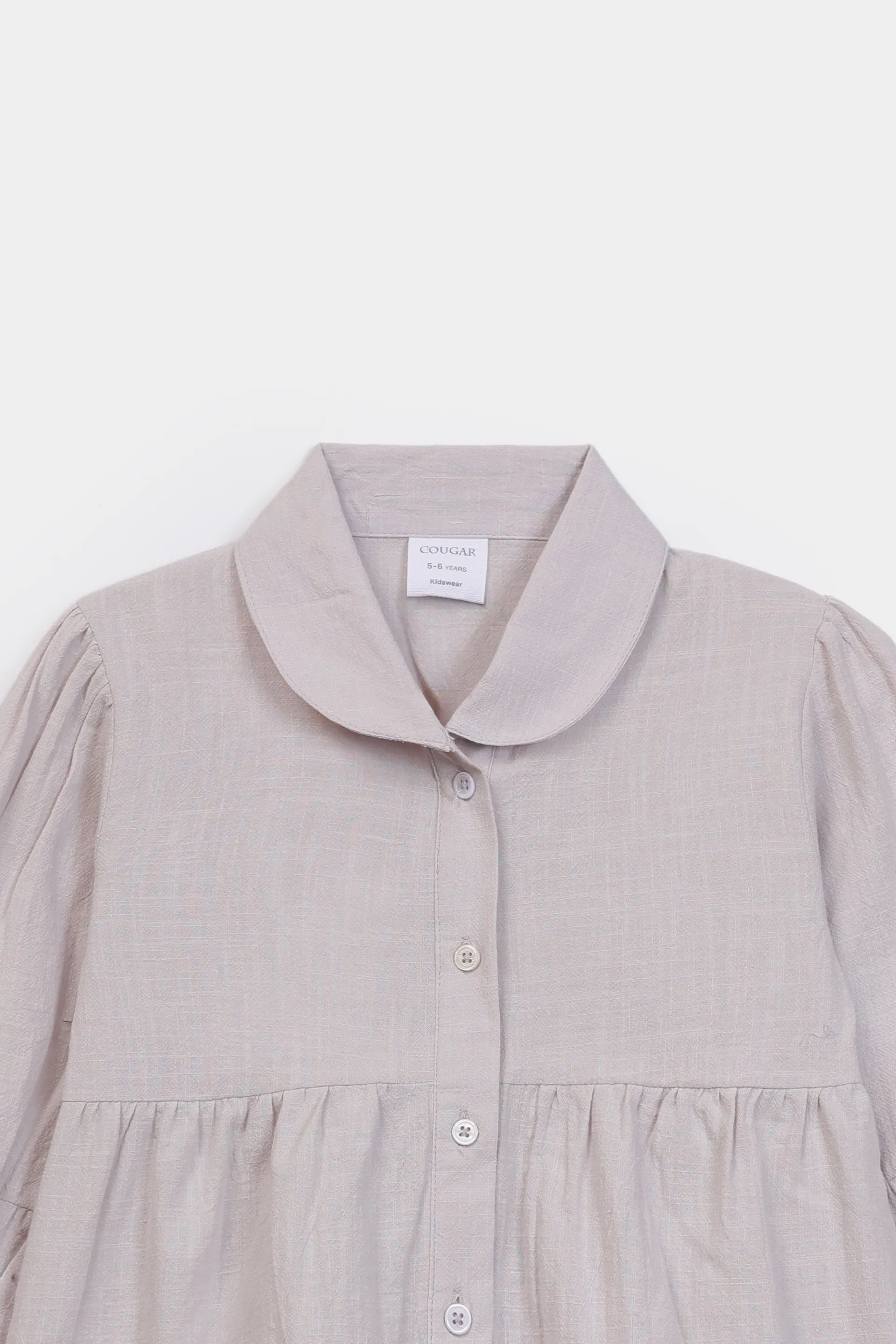 Cross Hatch Cotton Dress - Cougar Clothing