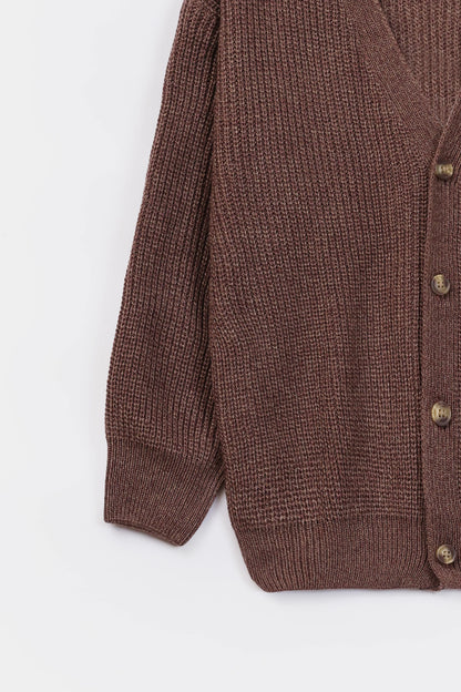 Button-Front Cardigan - Cougar Clothing