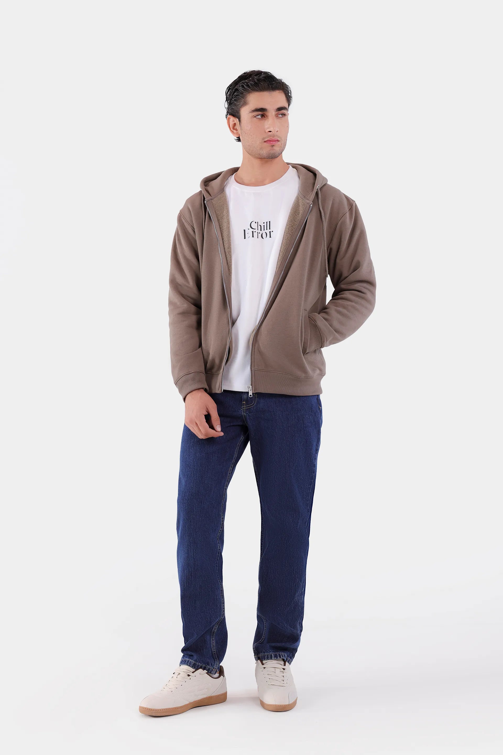 Fleece Zipper Hoodie - Cougar Clothing