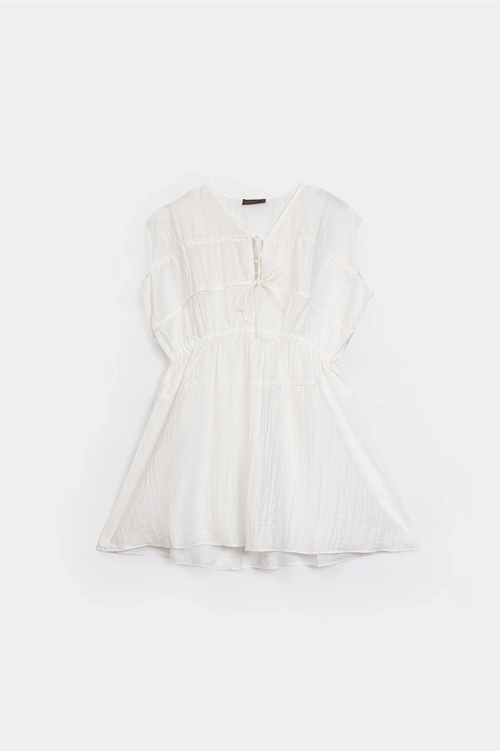 Drawstring-Detail Dress - Cougar Clothing