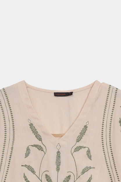 Embroidered Top - Cougar Clothing