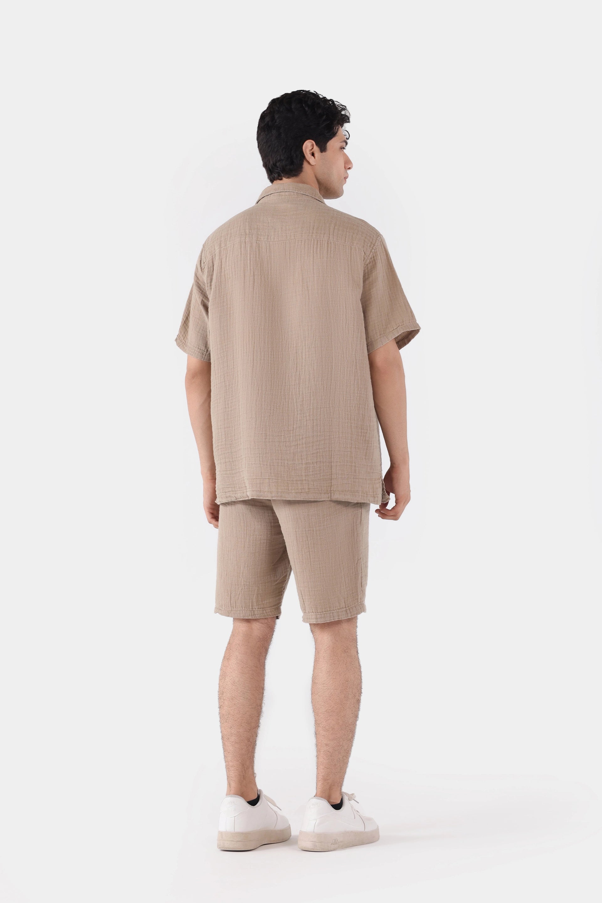 Muslin Resort Collar Shirt - Cougar Clothing