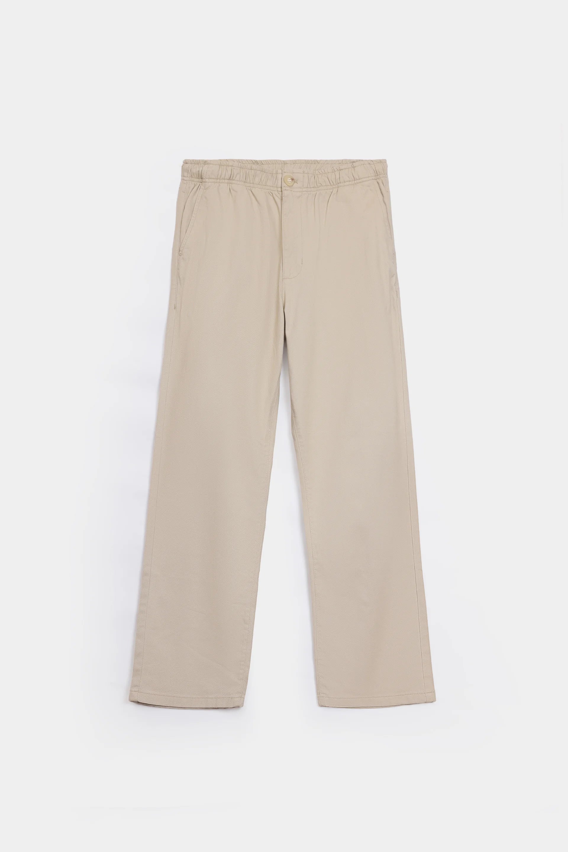 Relaxed Fit Twill Trousers - Cougar Clothing