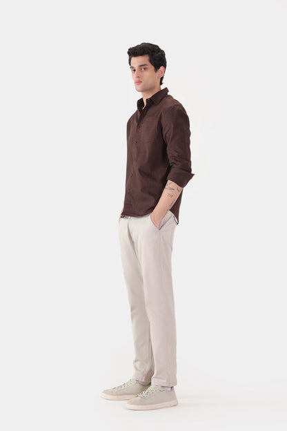 Cotton Dobby Shirt - Cougar Clothing