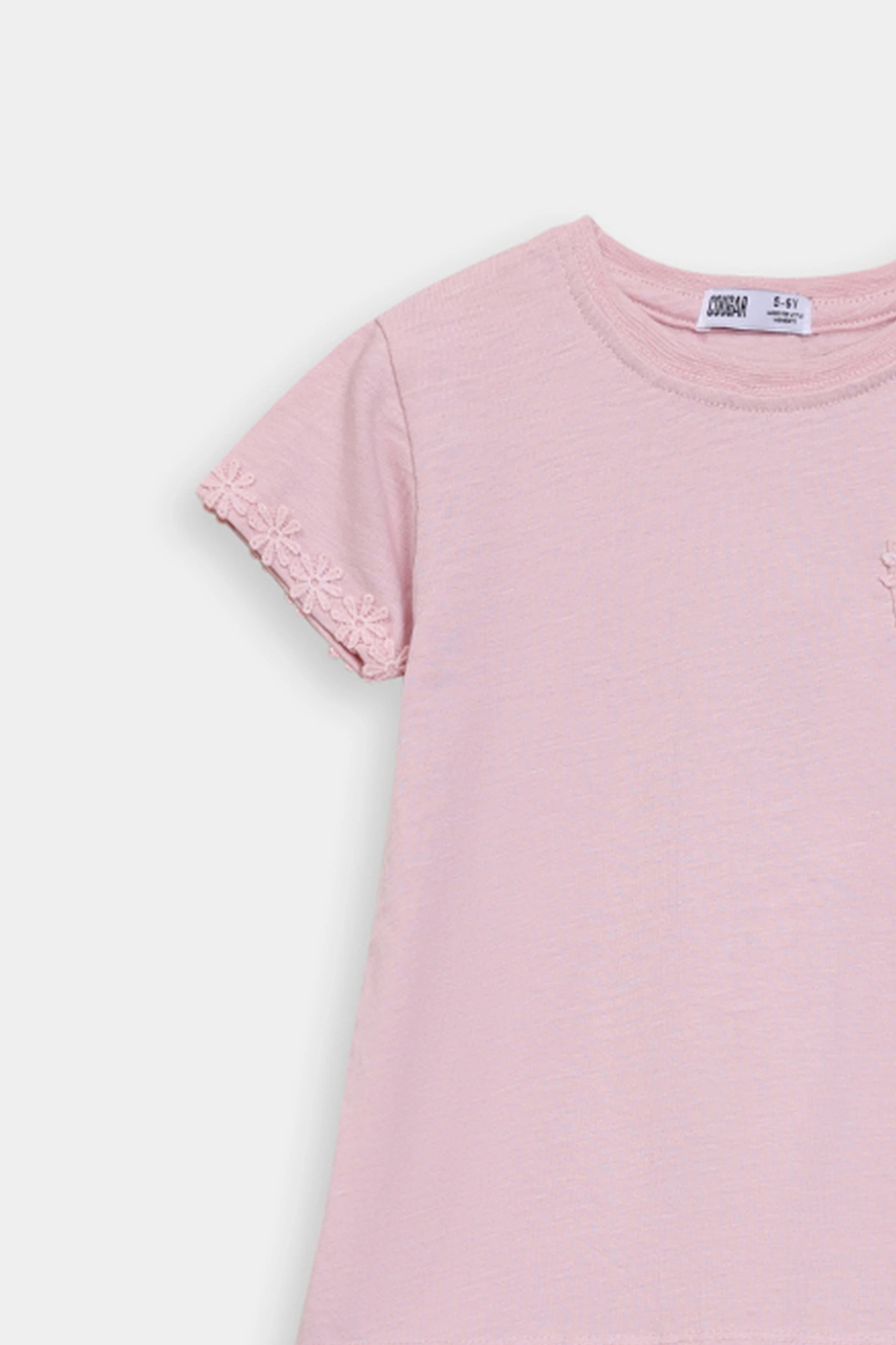 Lace-Detailed T-Shirt - Cougar Clothing