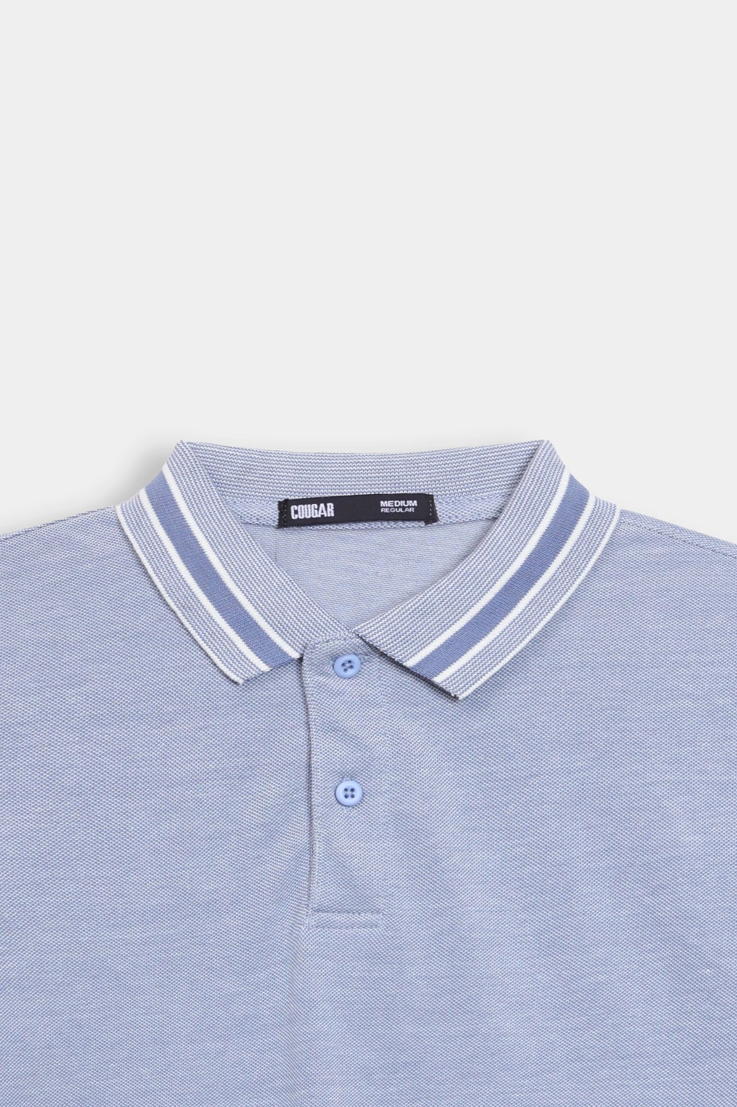 Tipped Pique Polo - Cougar Clothing