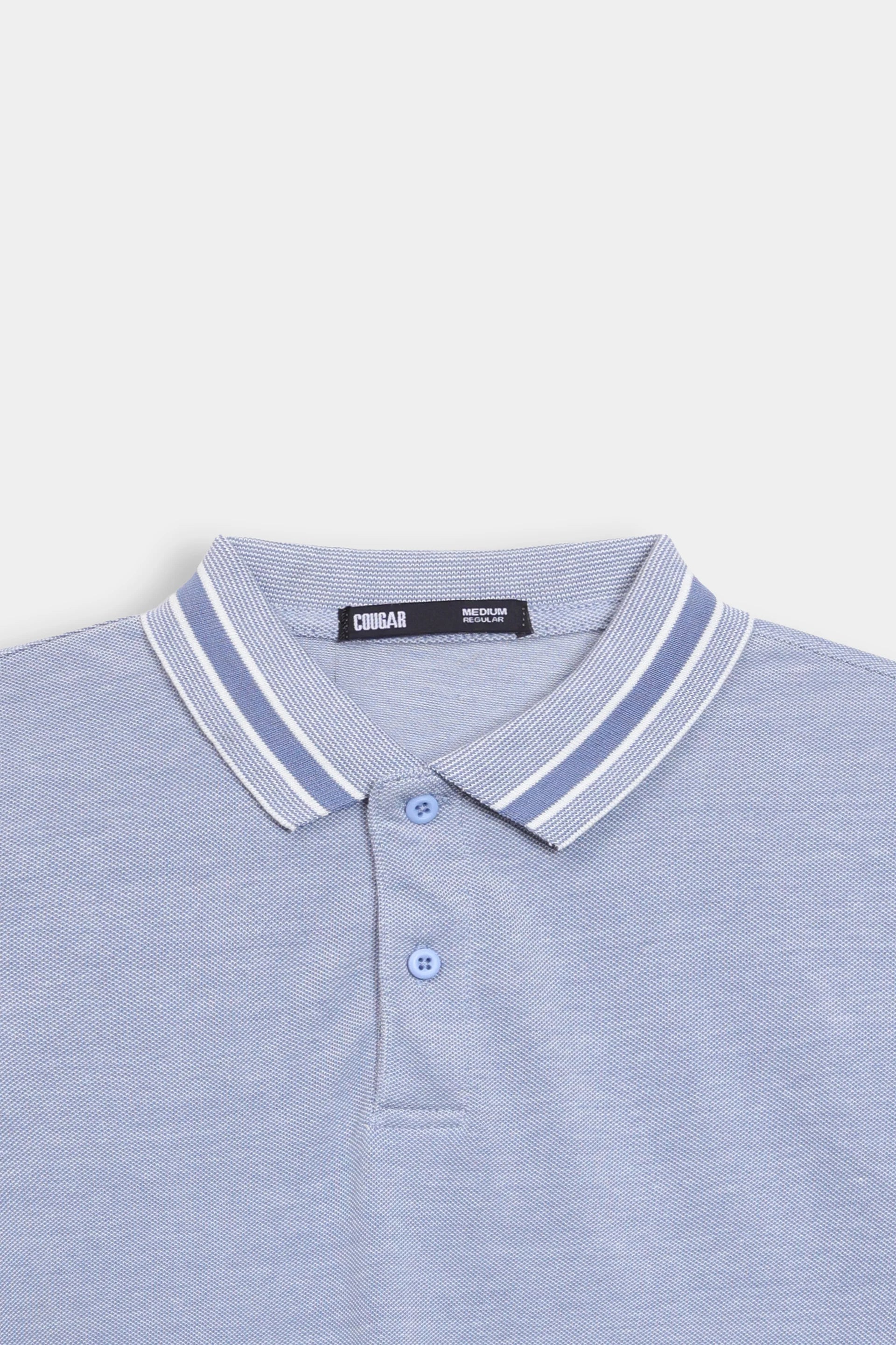Tipped Pique Polo - Cougar Clothing