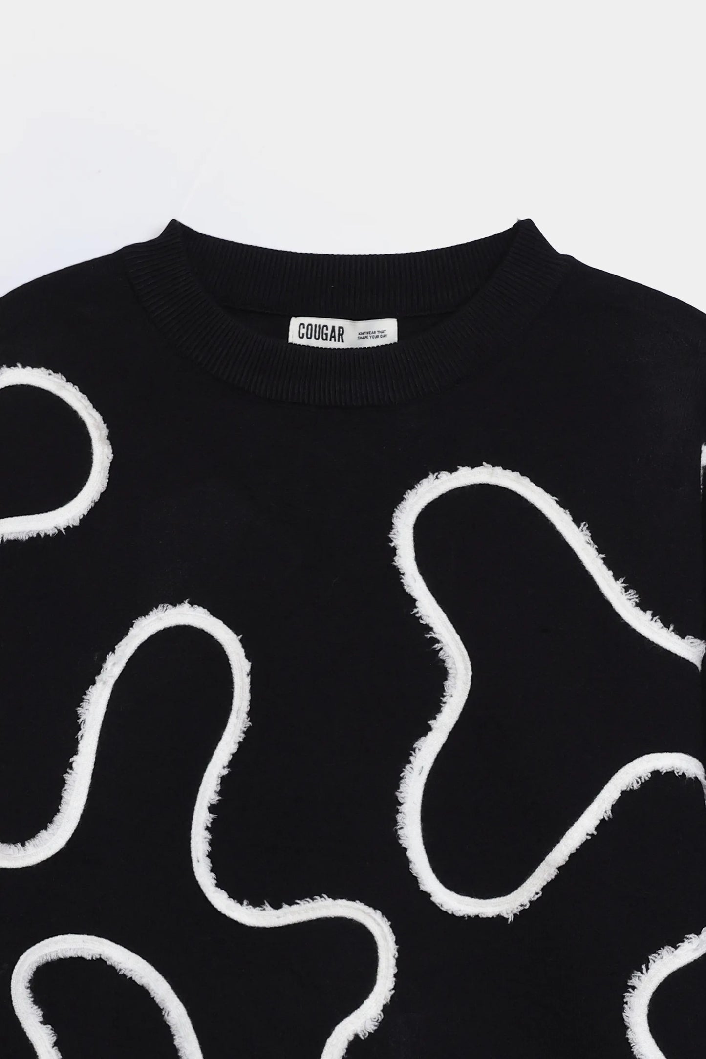 Abstract Wave Sweater - Cougar Clothing