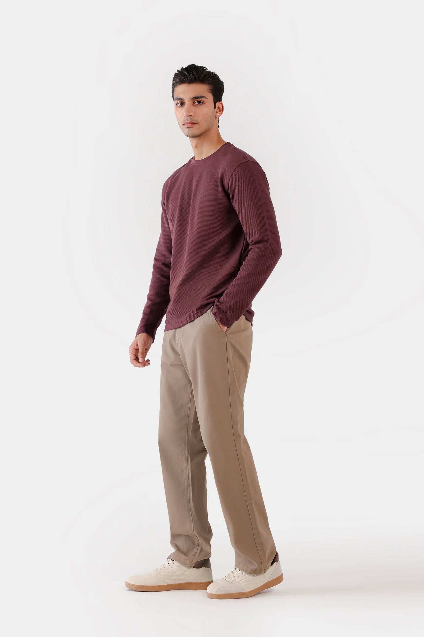 Ottoman Knit T-Shirt - Cougar Clothing