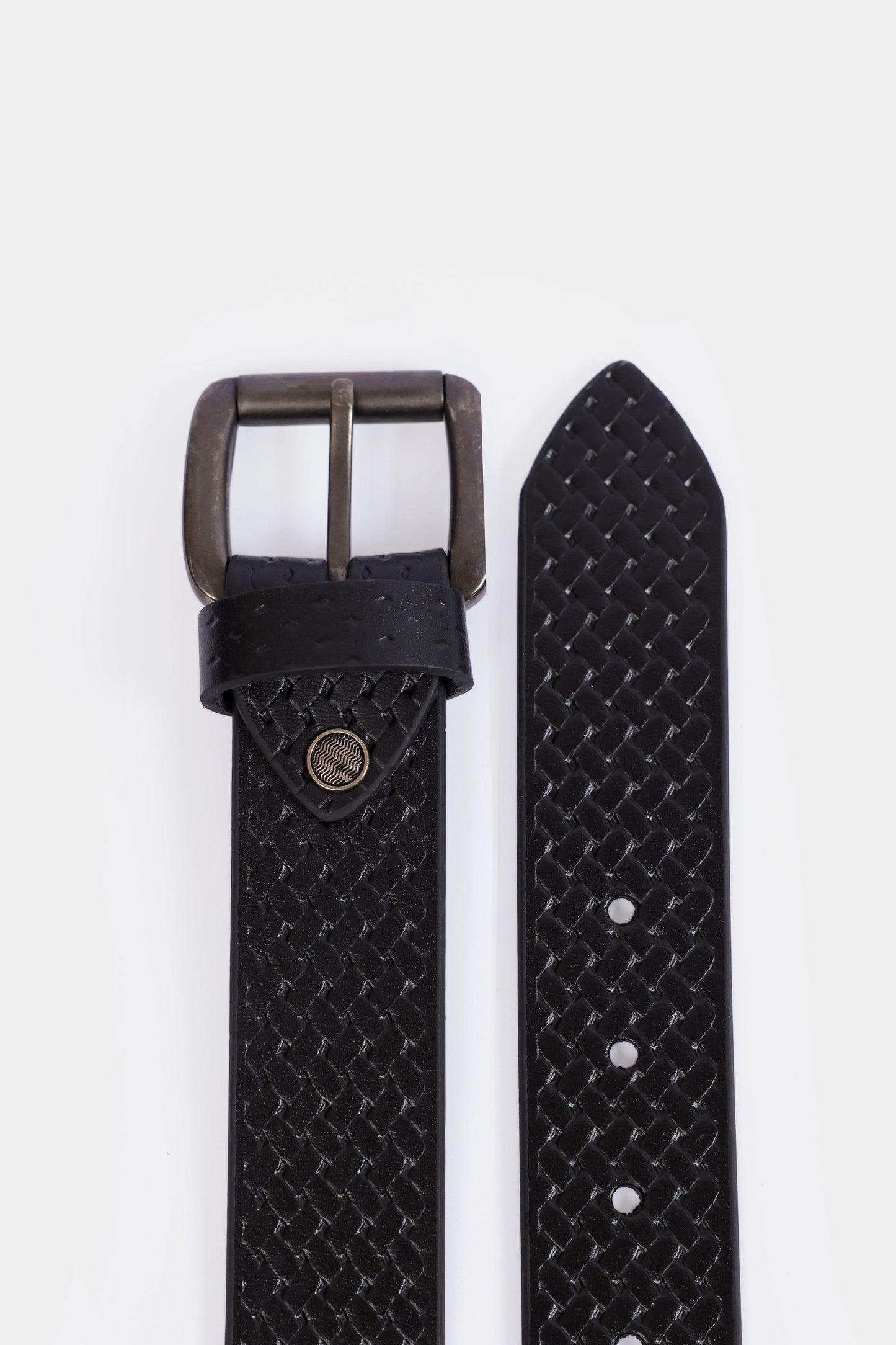 Criss-Cross Leather Belt - Cougar Clothing