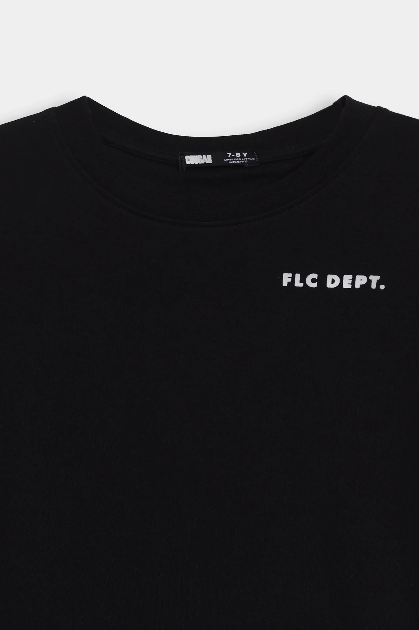 Text Print T-Shirt - Cougar Clothing