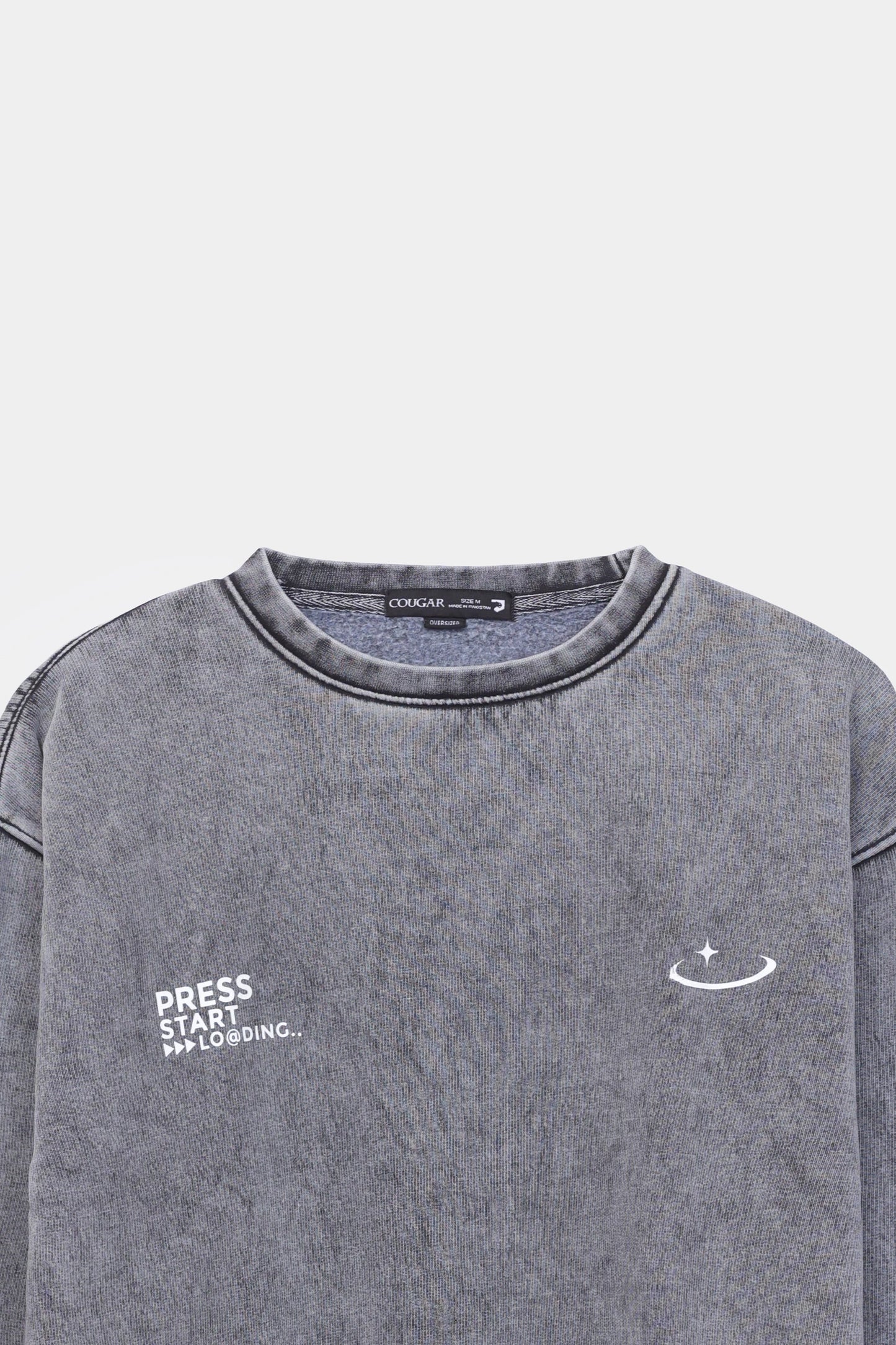 Garment-Dyed Sweatshirt - Cougar Clothing