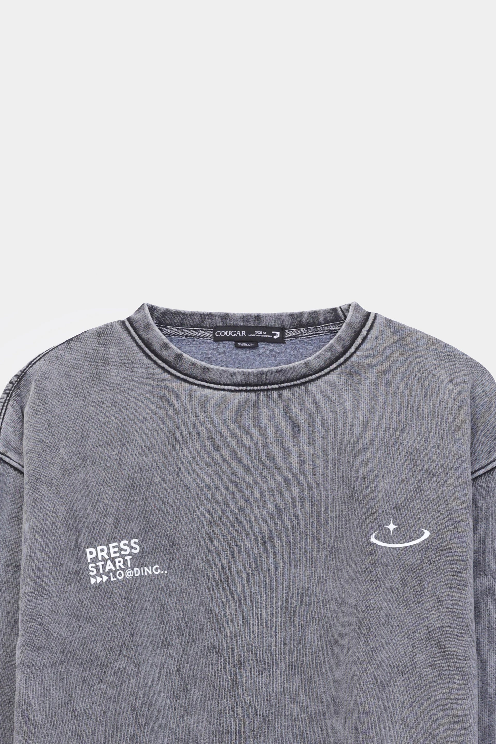 Garment-Dyed Sweatshirt - Cougar Clothing