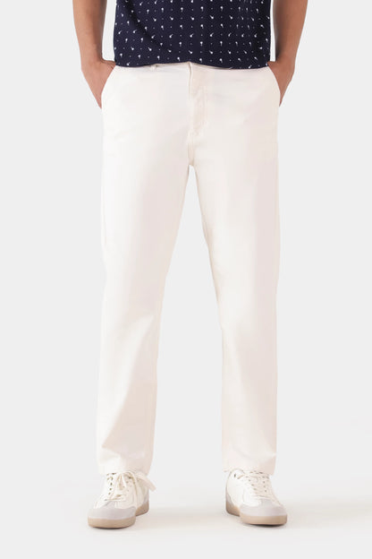 Straight Twill Chino Pants - Cougar Clothing
