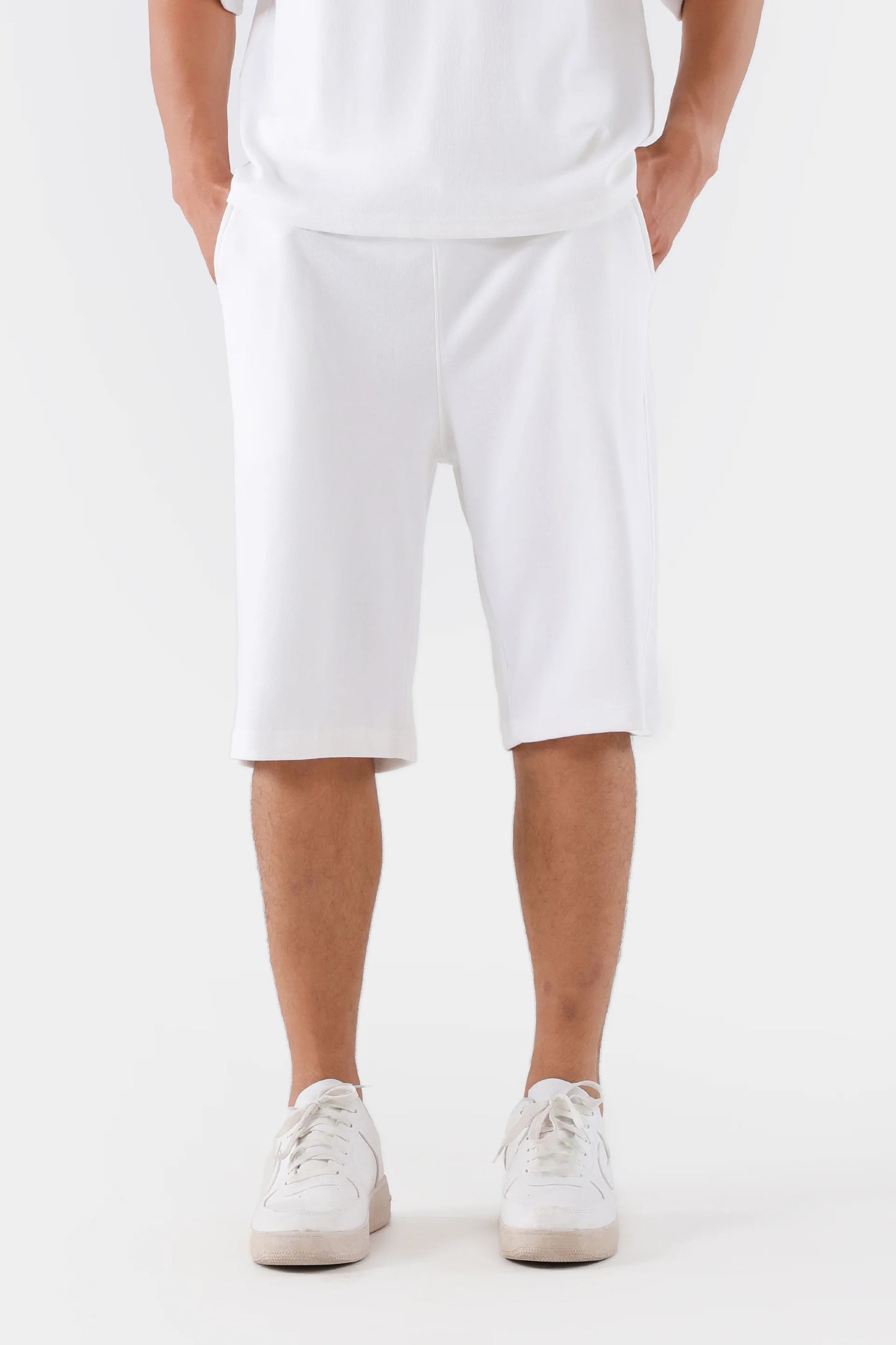 Relaxed Fit Knit Shorts - Cougar Clothing