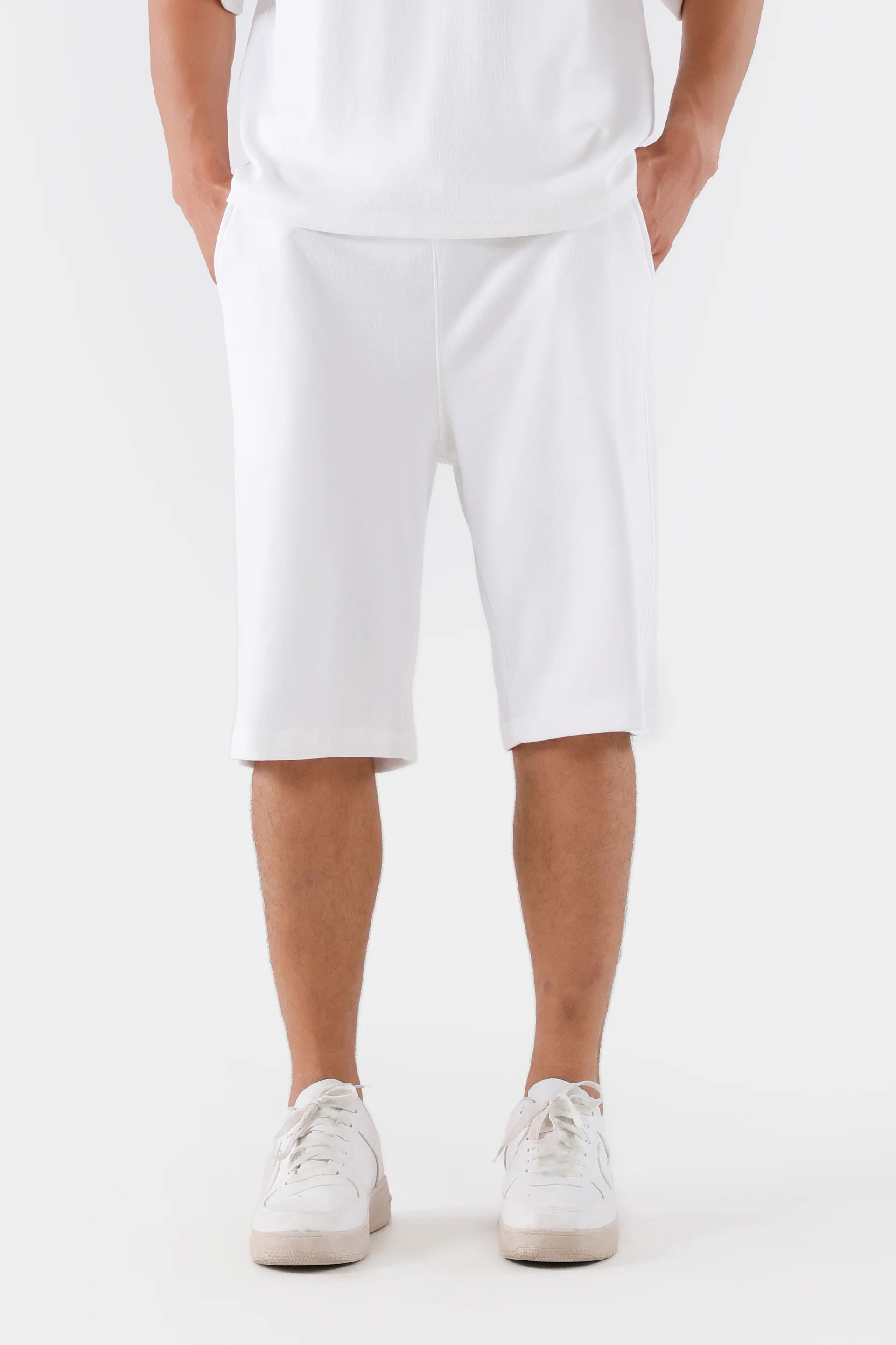 Relaxed Fit Knit Shorts - Cougar Clothing