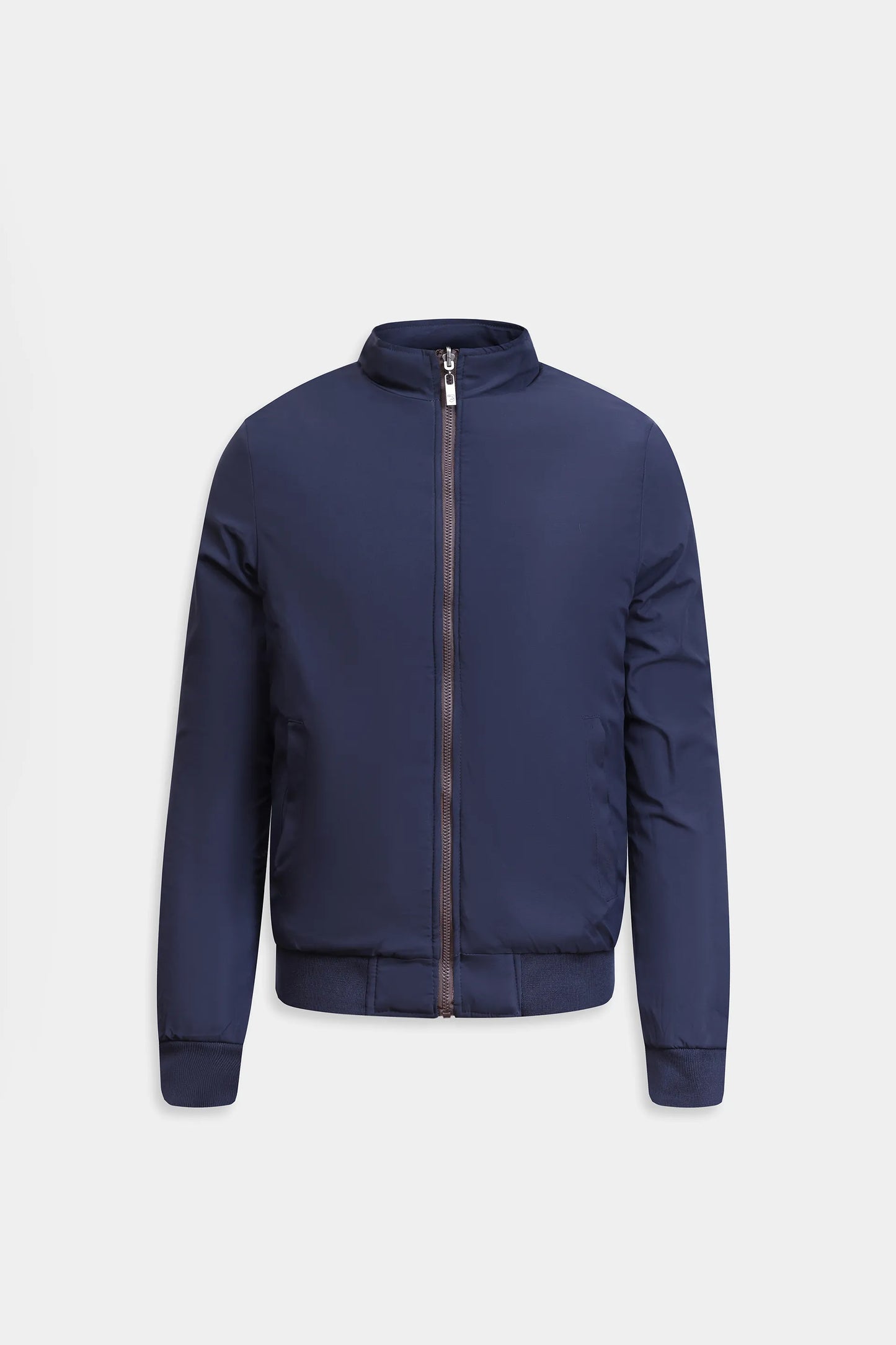 Double-Sided Mock Neck Jacket - Cougar Clothing