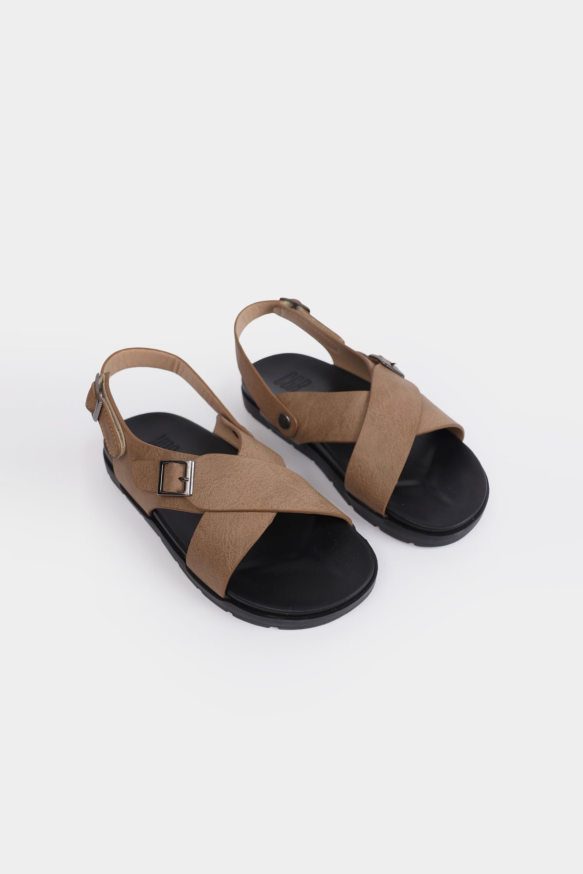 Crossover-Strapped Sandals - Cougar Clothing
