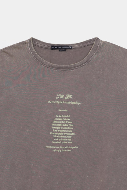 Relaxed Garment-Dyed T-Shirt - Cougar Clothing