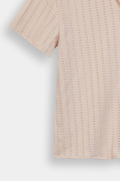 Jacquard Knit Shirt - Cougar Clothing