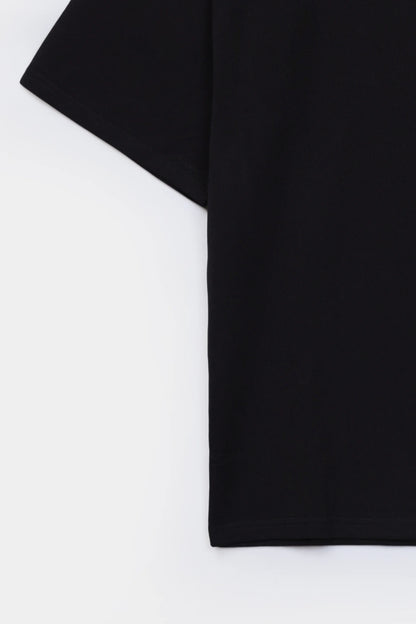 Relaxed Fit Terry T-Shirt - Cougar Clothing