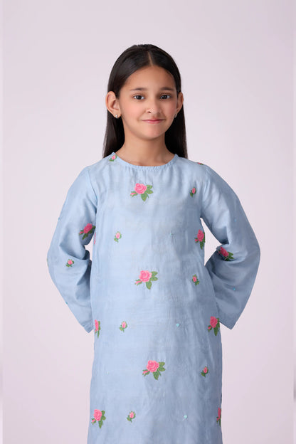 2 Piece- Embroidered Jacquard Lawn Suit - Cougar Clothing