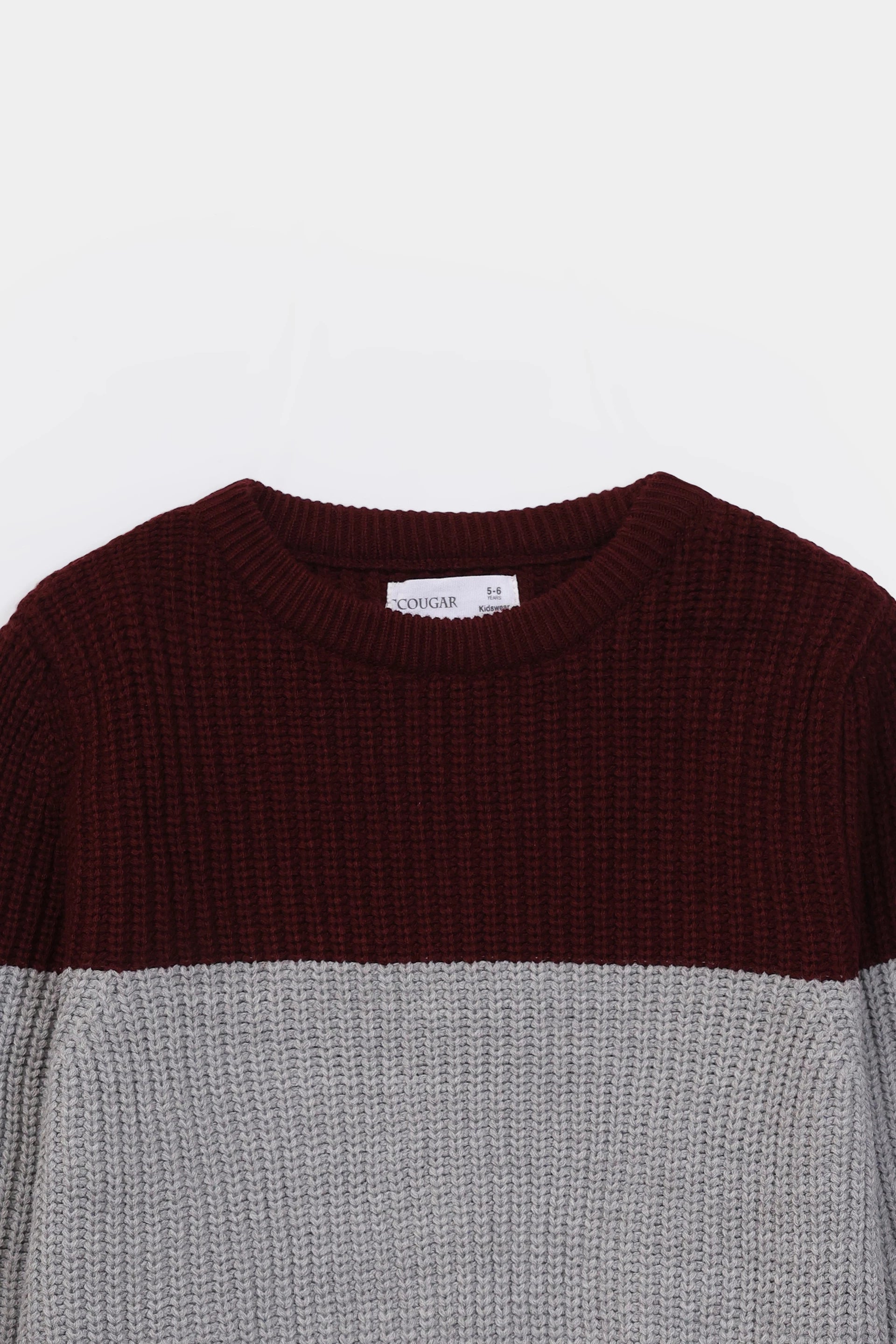 Purl Knit Sweater - Cougar Clothing