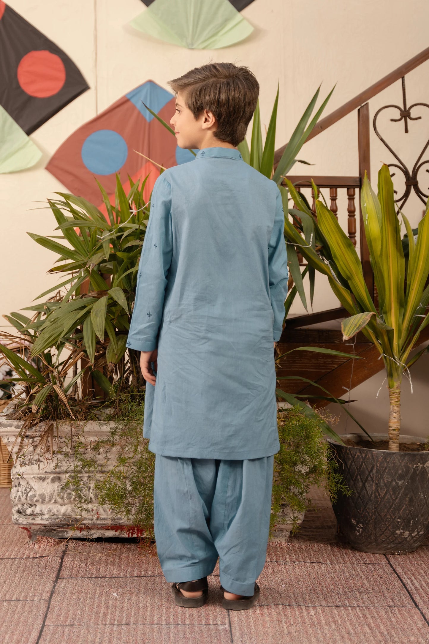 Embroidered Kurta Shalwar - Cougar Clothing